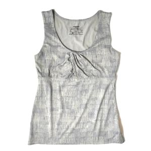 Patagonia Bandha Yoga Twist Front Scoop Neck Athleisure Top Medium
